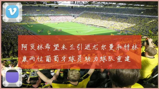 阿莫林希望米兰引进尤尔曼和特林康两位葡萄牙球员助力球队重建